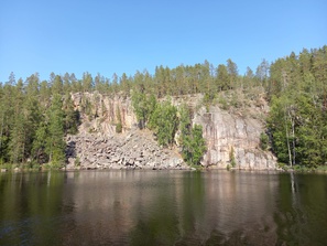 Olhavanvuori on suosittu kiipeilykohde